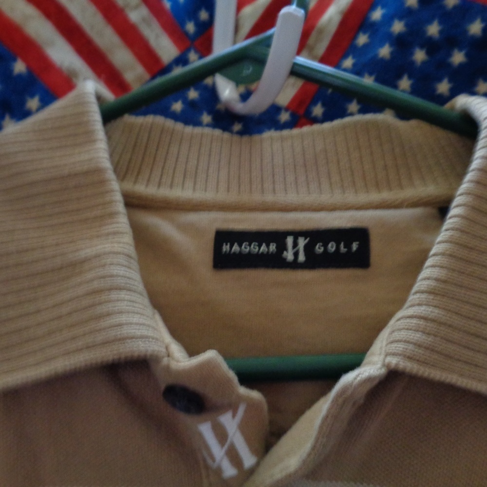 Haggar Golf Shirt Size Large